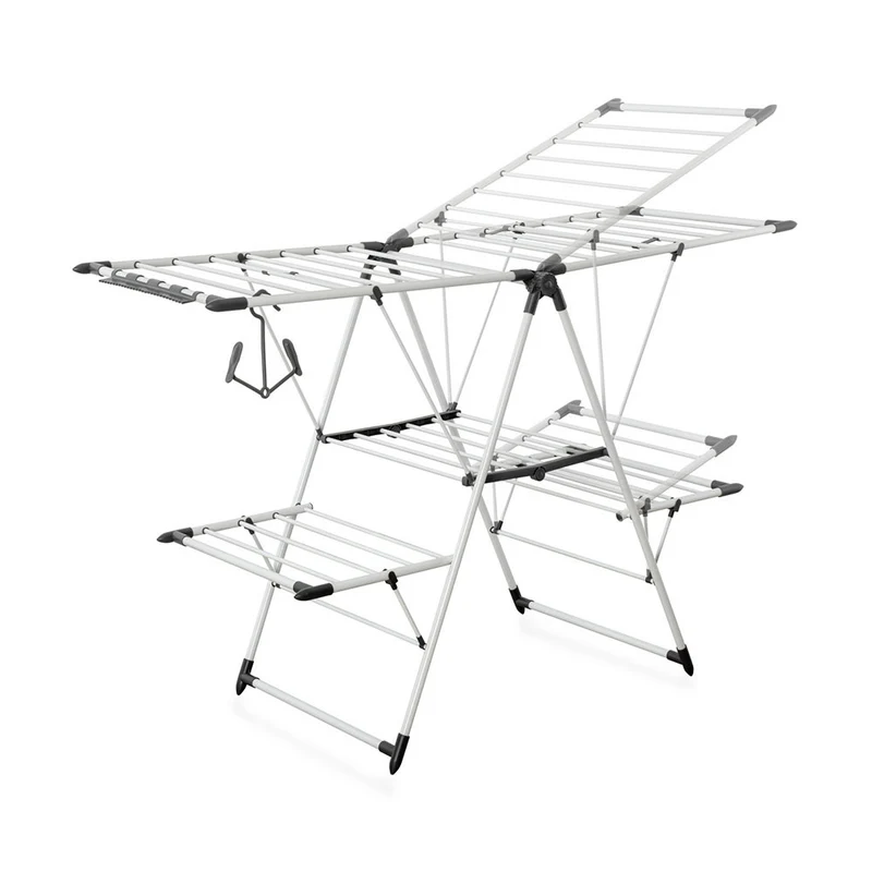 Hochwertiger Wäscheständer ausziehbar 24 Meter Hängelänge Five®