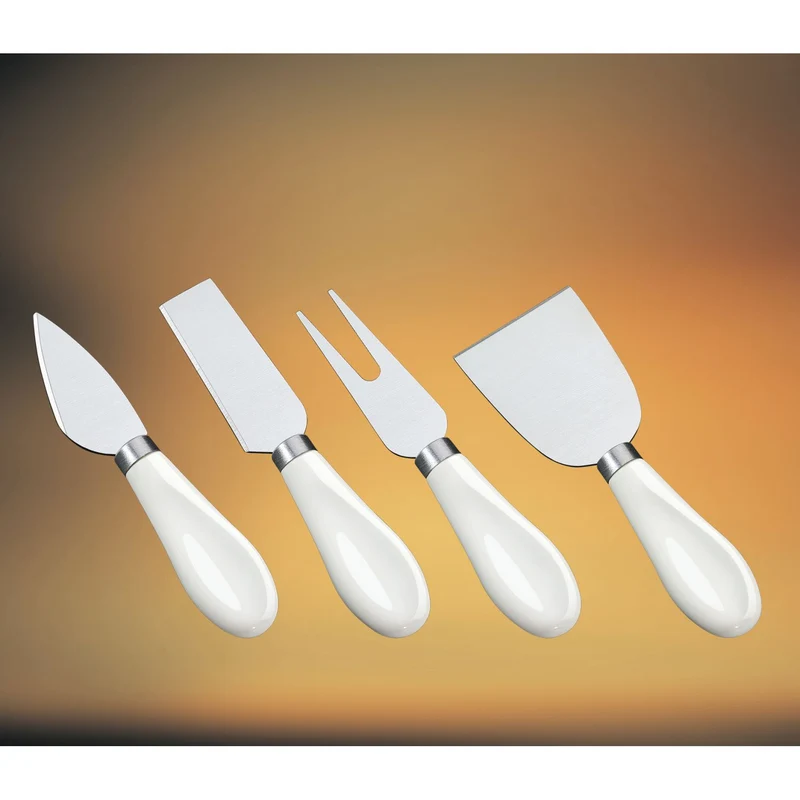 Cilio Käsemesser-Set Porzellan 4-tlg.