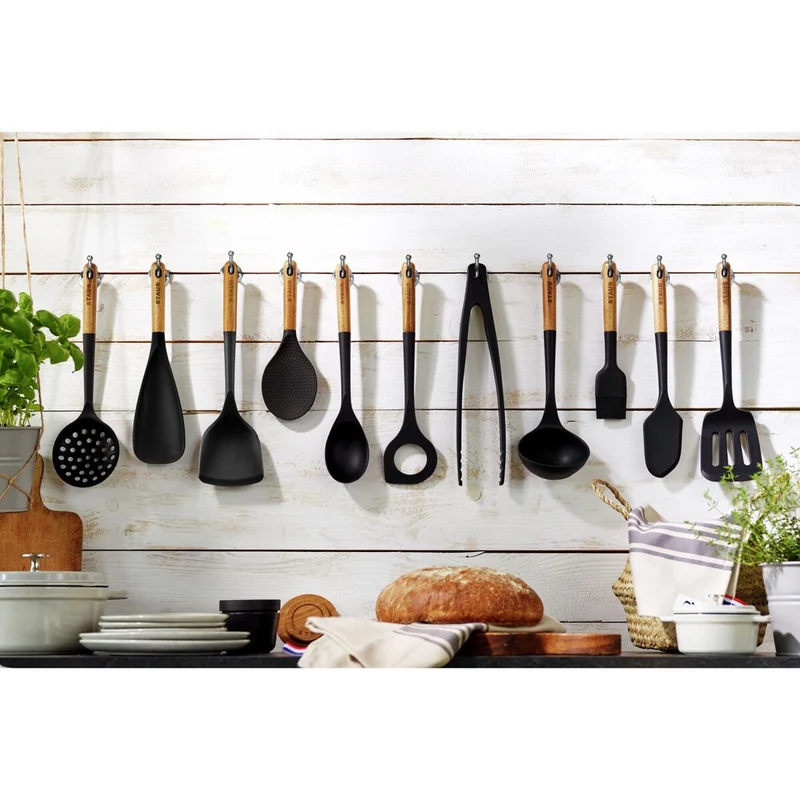 STAUB Suppenkelle, 31 cm | Schwarz | Silikon