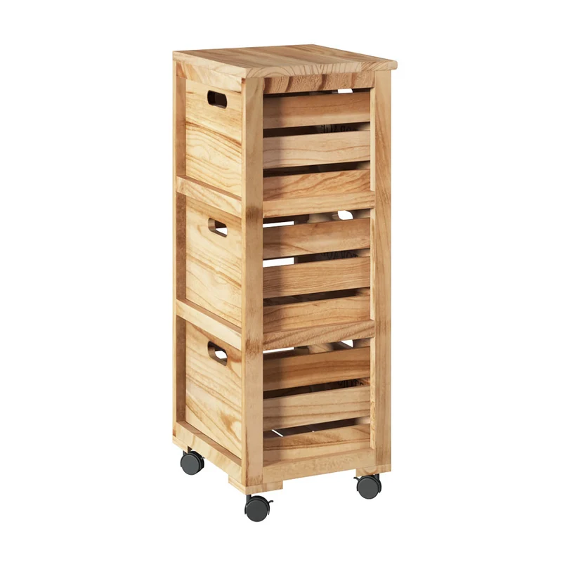 Lagerwagen Holz mit Schubladen Five®