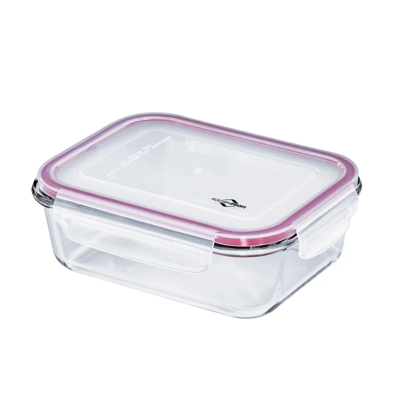 Küchenprofi Lunchbox/Vorratsdose Glas rechteckig, mittel