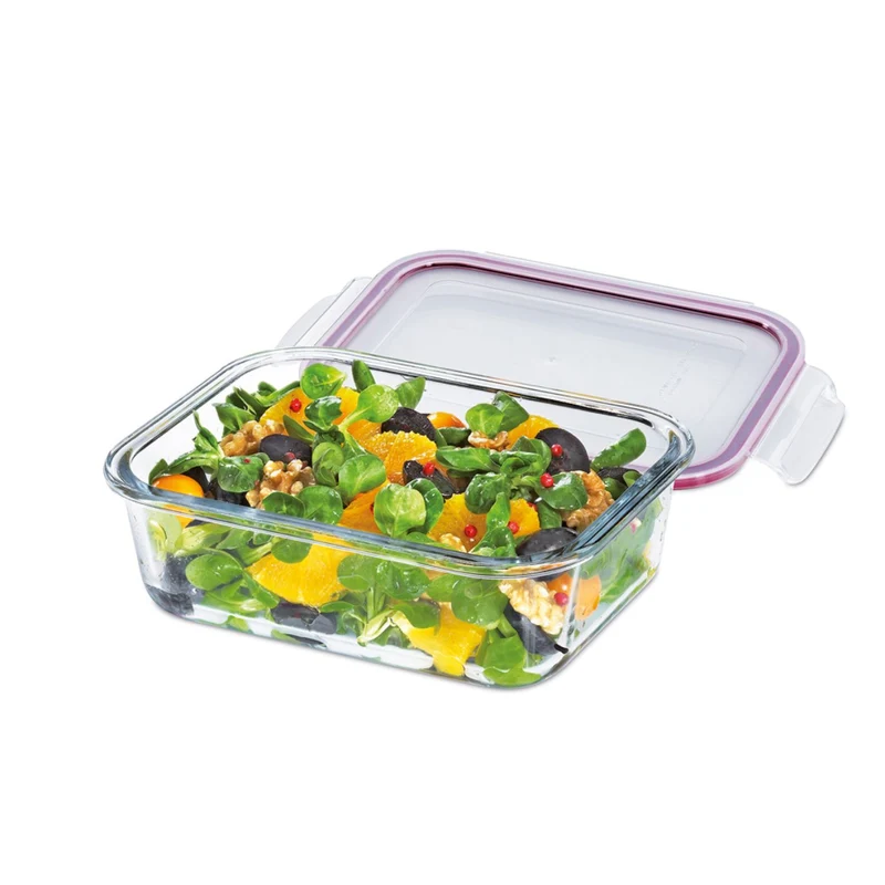 Küchenprofi Lunchbox/Vorratsdose Glas rechteckig, mittel