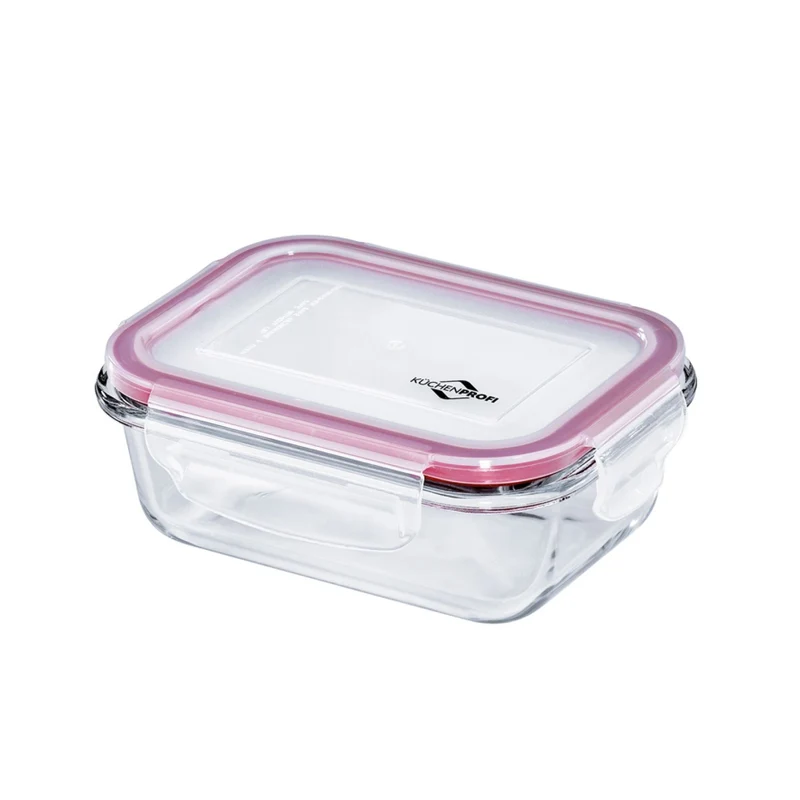 Küchenprofi Lunchbox/Vorratsdose Glas rechteckig, klein
