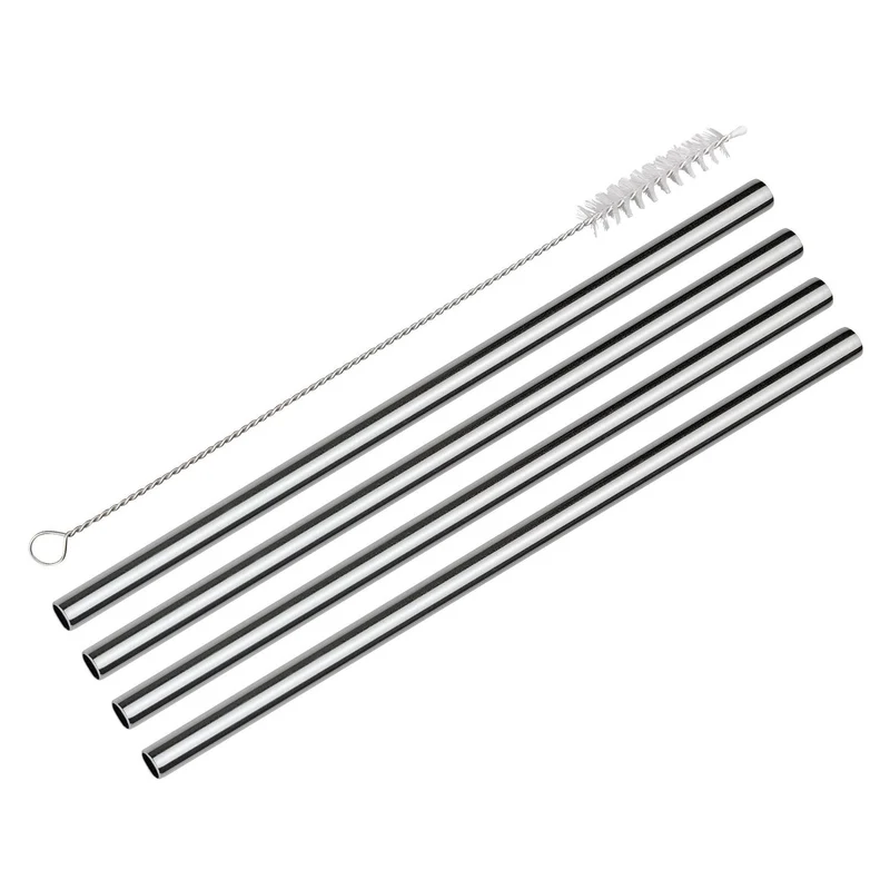 Cilio Trinkhalme STEEL GRANDE, gerade