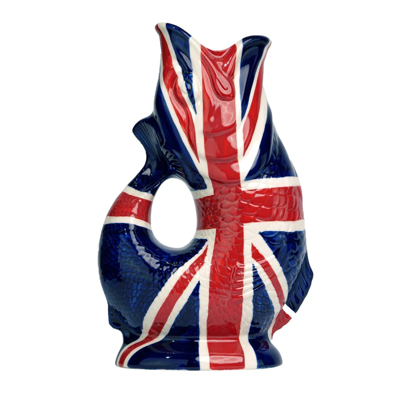 Gluckigluck Karaffe Union Jack Great Britain - 27,5 cm, 1,2 L
