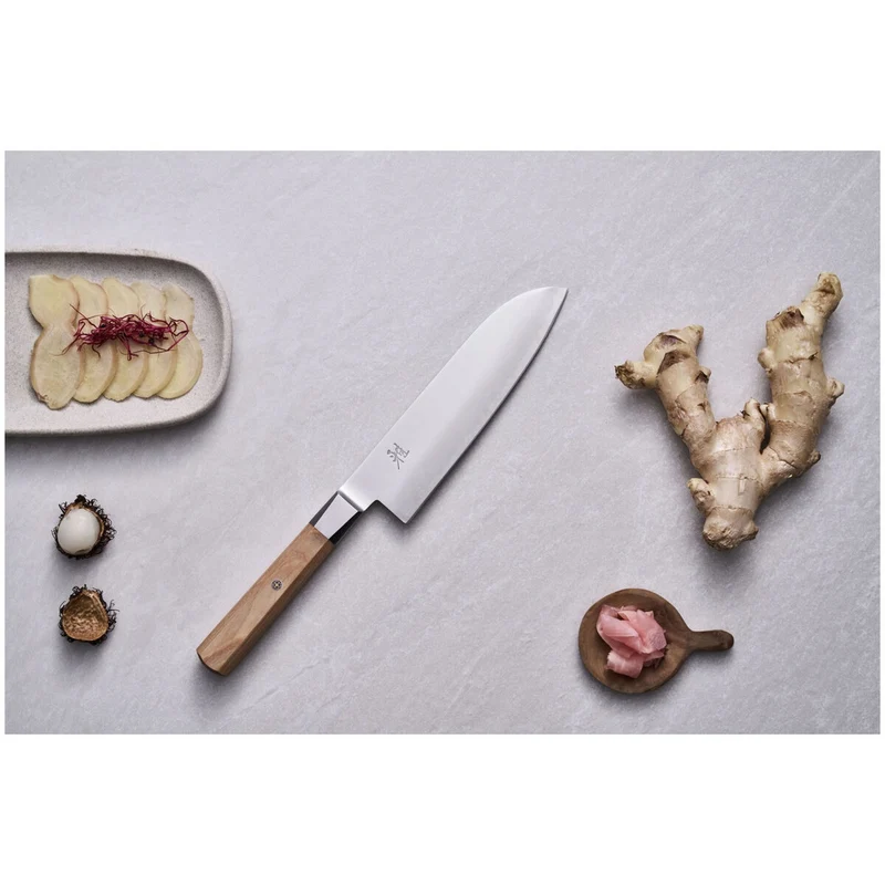 MIYABI Santokumesser, 18 cm | Beige