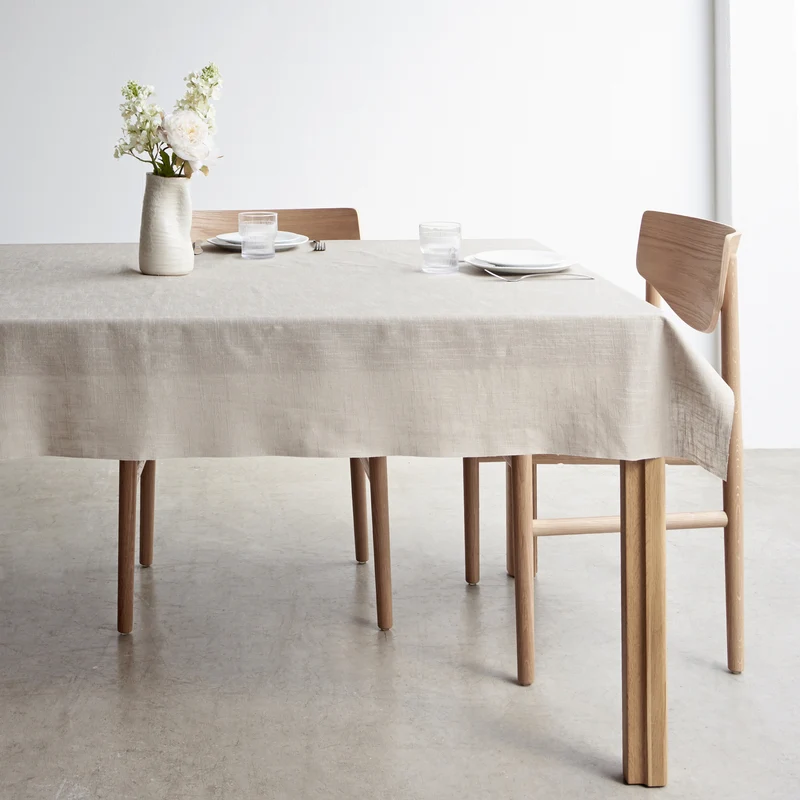 Stone Linen Textiltischdecke