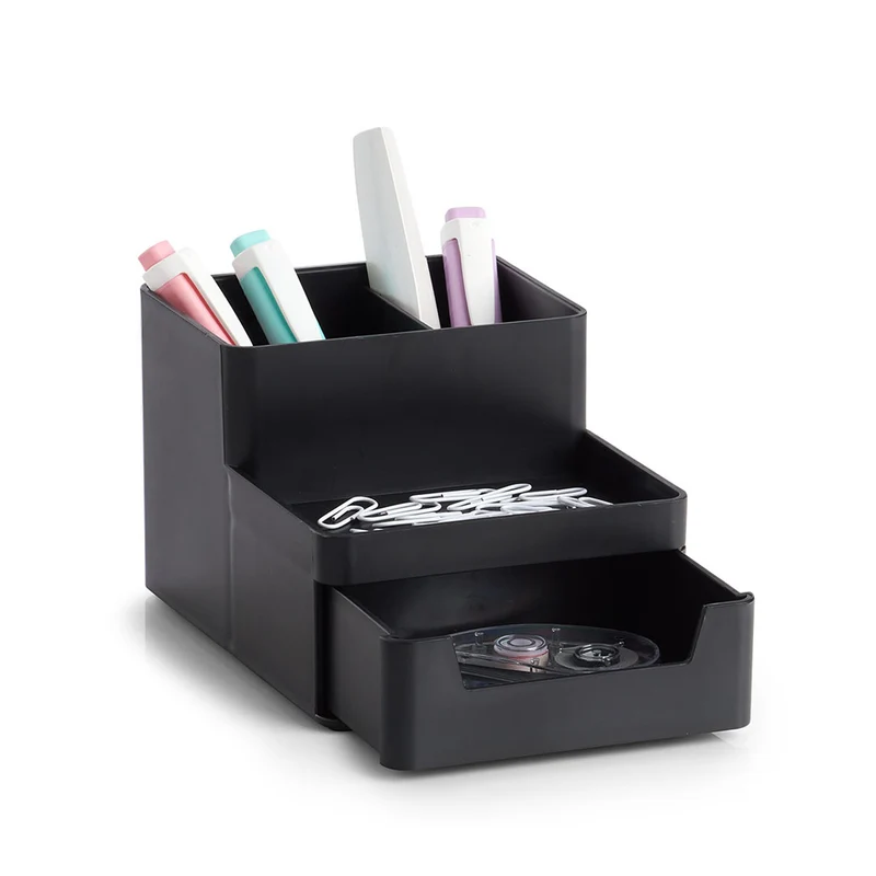 Schreibtisch-Organizer schwarz Stiftablage Zeller