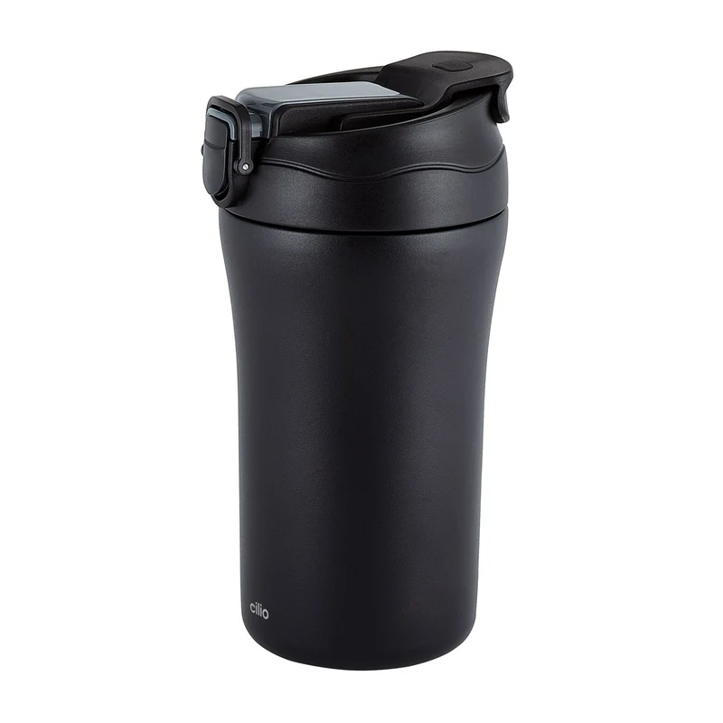 CILIO Isoliertrinkbecher DOPPIO 400 ml nero