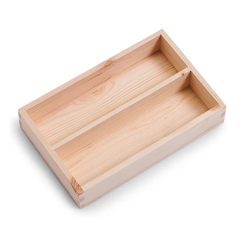 Aufbewahrungsbox Holz mit Deckel 3-teilig Zeller