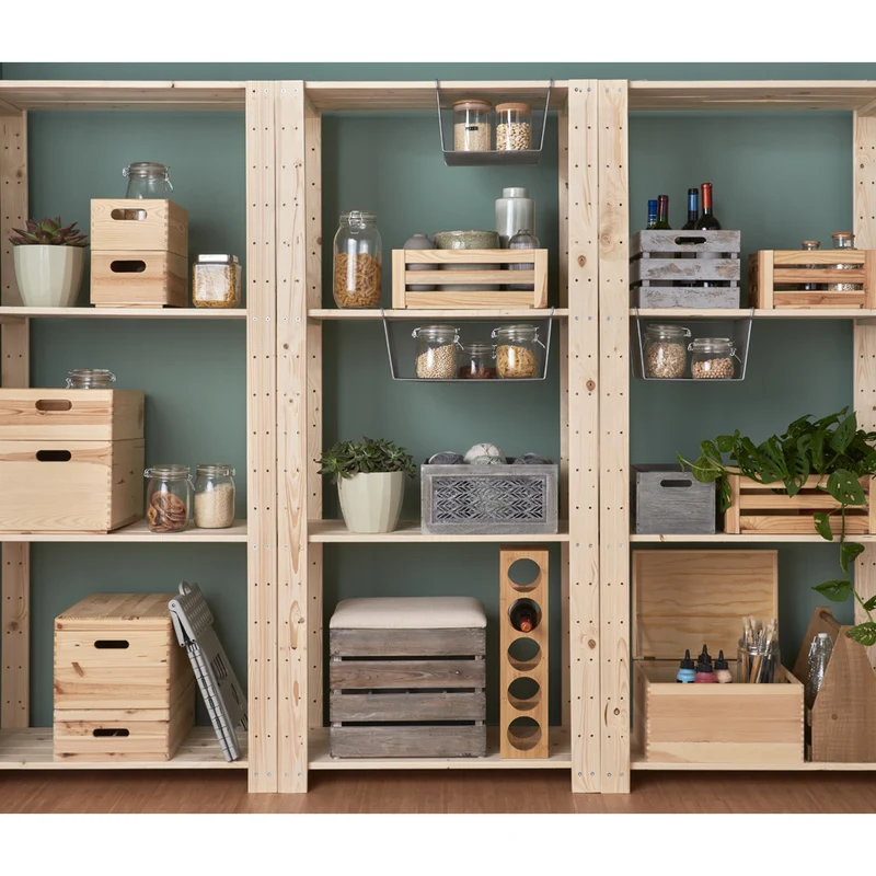 Aufbewahrungsbox aus Holz 40x30x15 cm Zeller