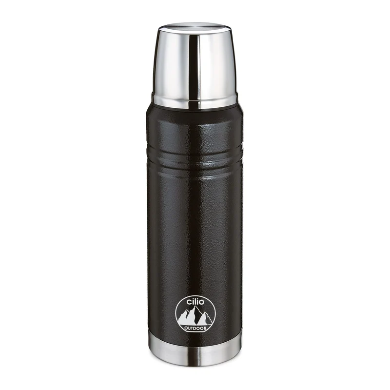 Cilio Isolierflasche MONTE 500 ml schwarz