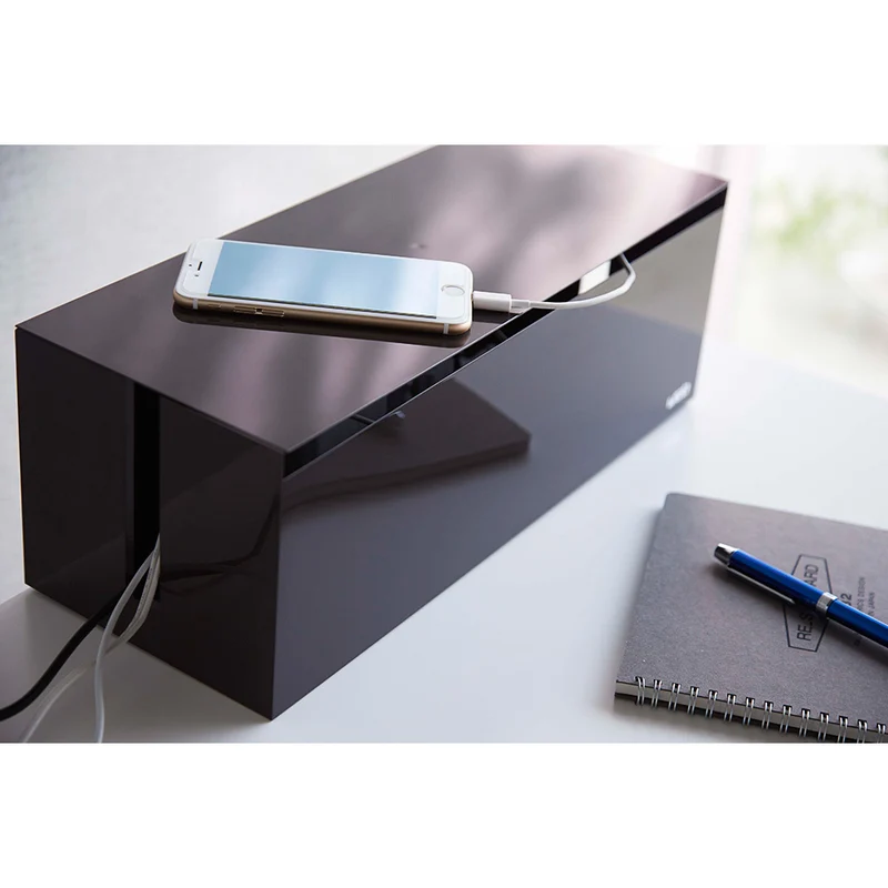kabelbox zwart Yamazaki