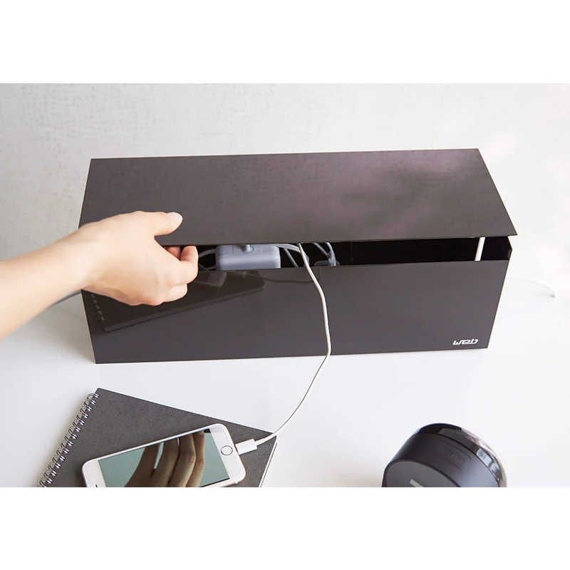 kabelbox zwart Yamazaki