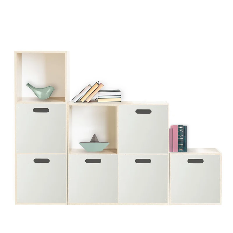 Weiße Aufbewahrungsbox Holz 15 x 31 x 15 cm Five®
