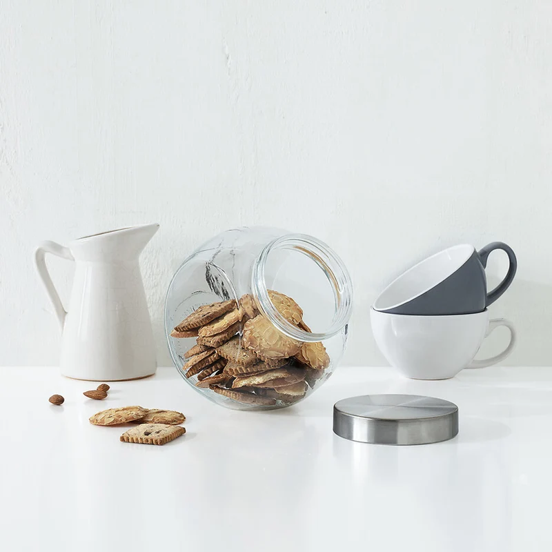 Vorratsglas mit Metalldeckel Five®