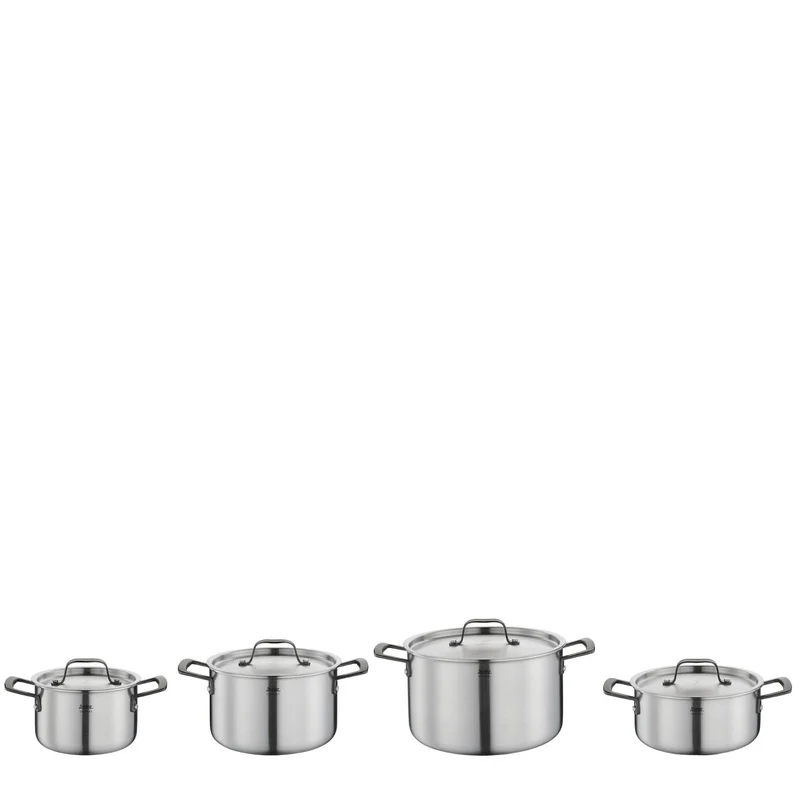 SPRING Topf-Set GOURMET 4-teilig schwarz