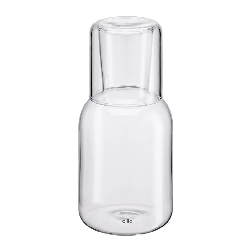 CILIO Wasserkaraffe mit Trinkglas LORENZO