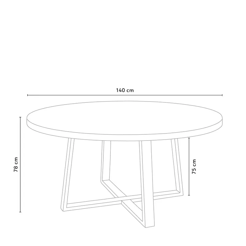 Grow Tisch 140 cm