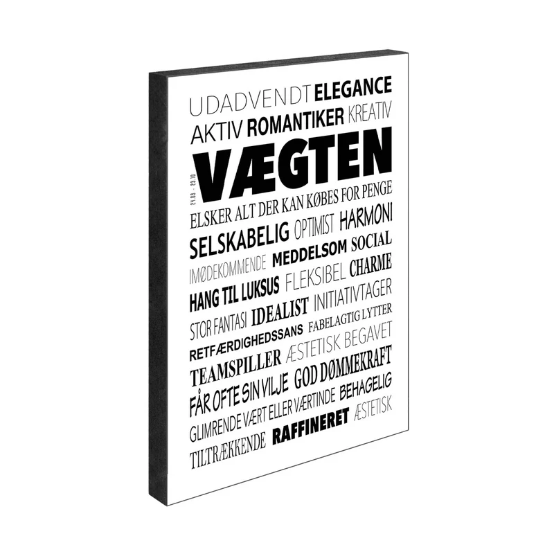 Sternzeichen-Collage Waage