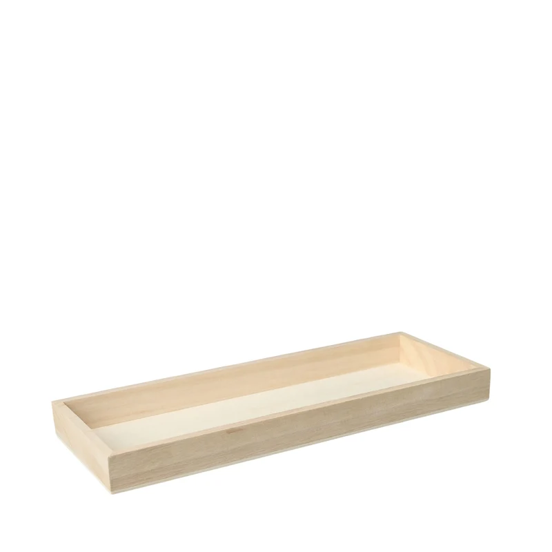 Dekotablett aus Holz