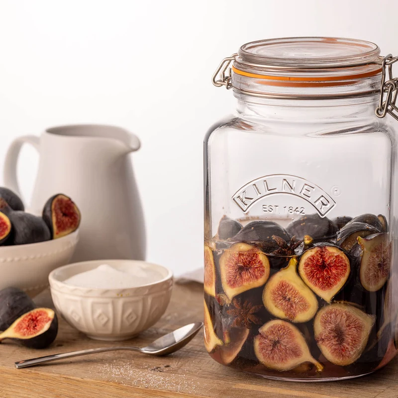 KILNER Bügelverschlussglas 3l qu.