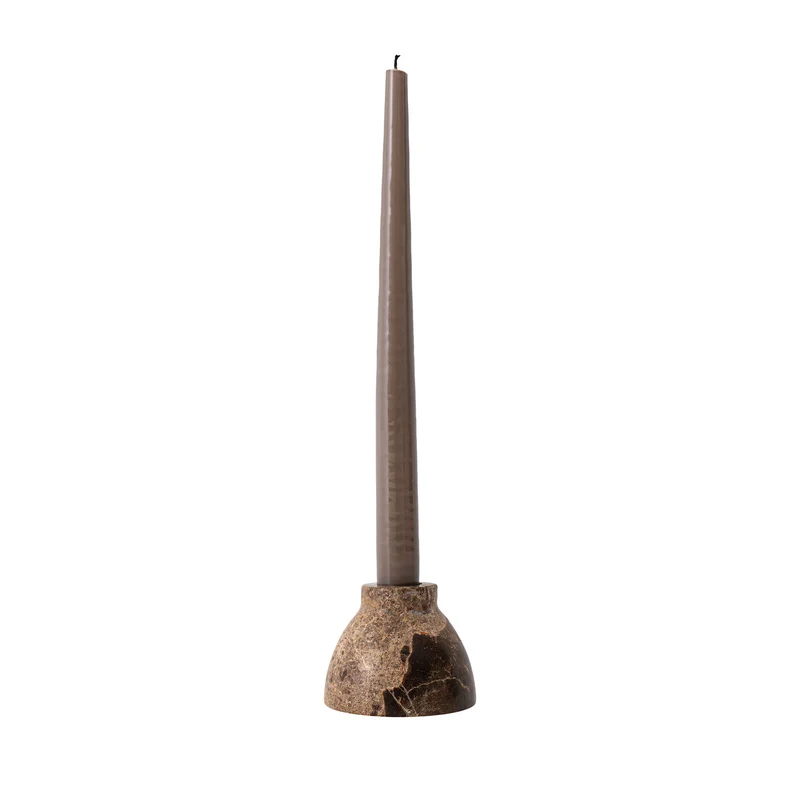 Kerzenständer aus Marmor Ø7,5 cm.