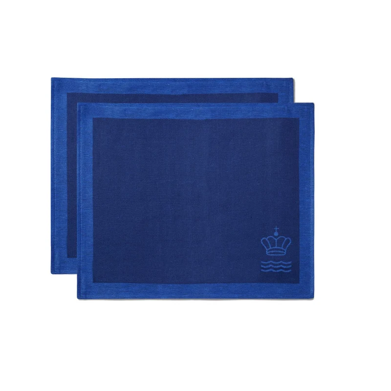 Royal Copenhagen Waves Servietten 45x35cm 2PK Blue