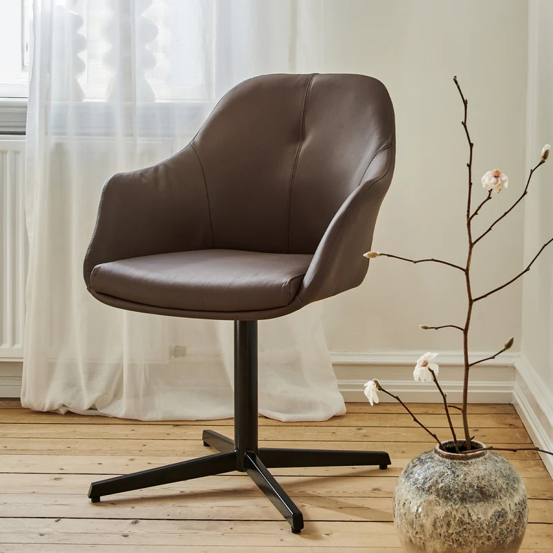 New Age Drehstuhl - Leder