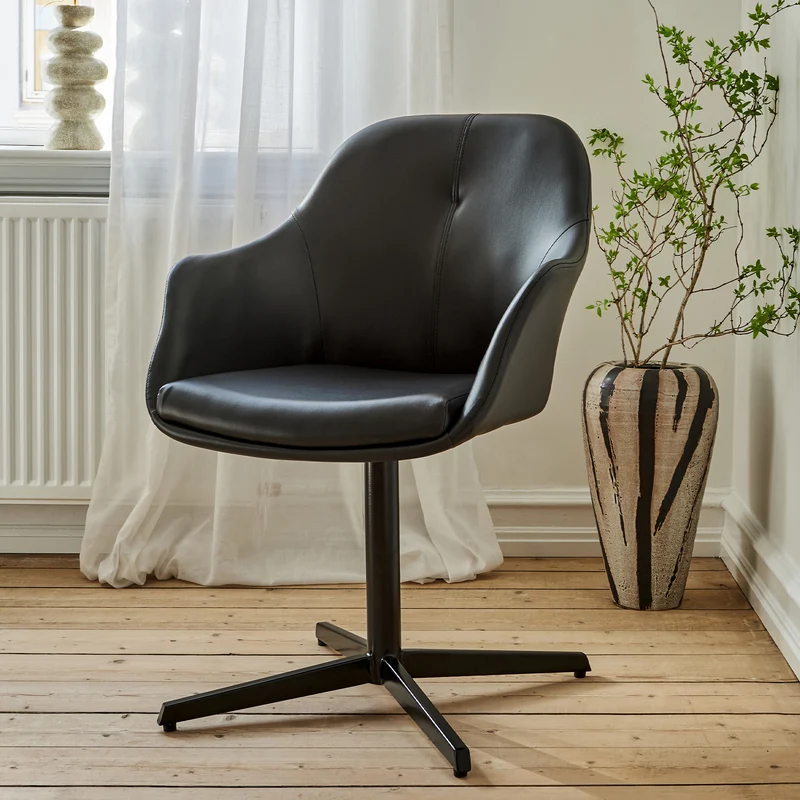 New Age Drehstuhl - Leder
