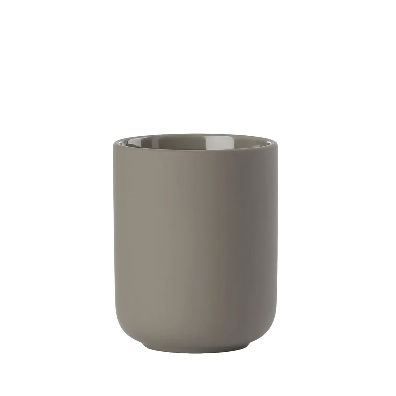 Ume Zahnbürstenbecher Taupe
