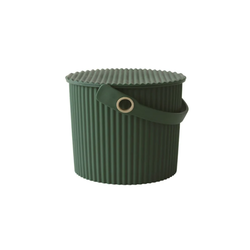 Hachiman garden tool bucket Eimer Dunkelgrün