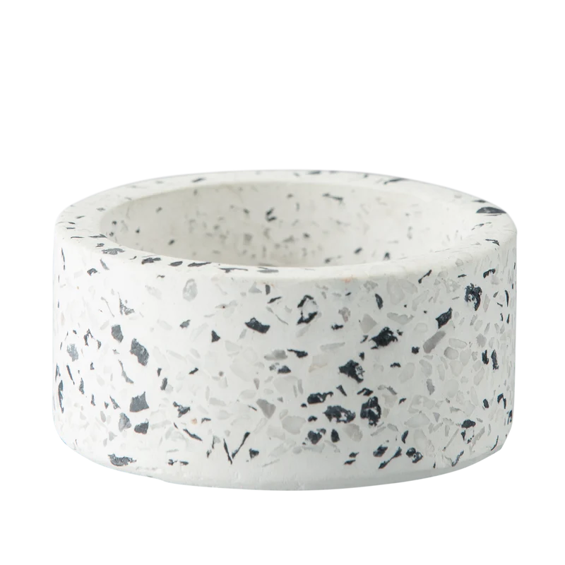 CRÉTON MAISON Terrazzo Kerzenständer