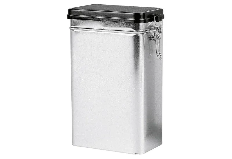 Bügeldose uni silb.7x11x18,5