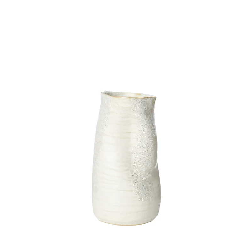 Sculpted schmale Vase