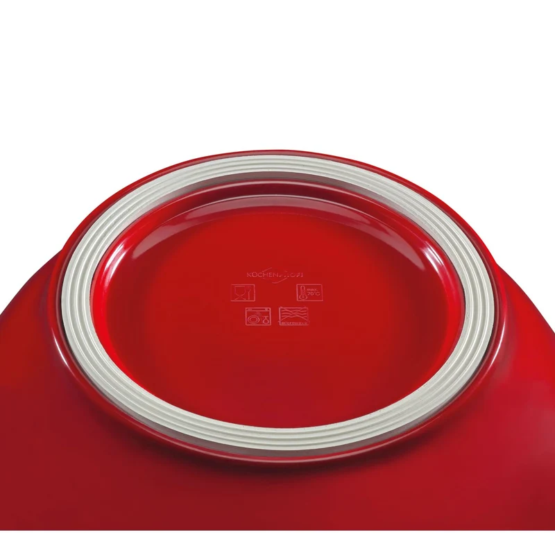 Küchenprofi Teigschüssel 3 L, rot