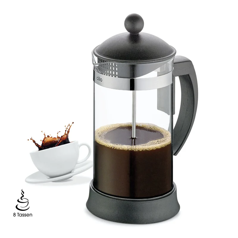 Cilio Kaffeebereiter MARIELLA 8T schwarz