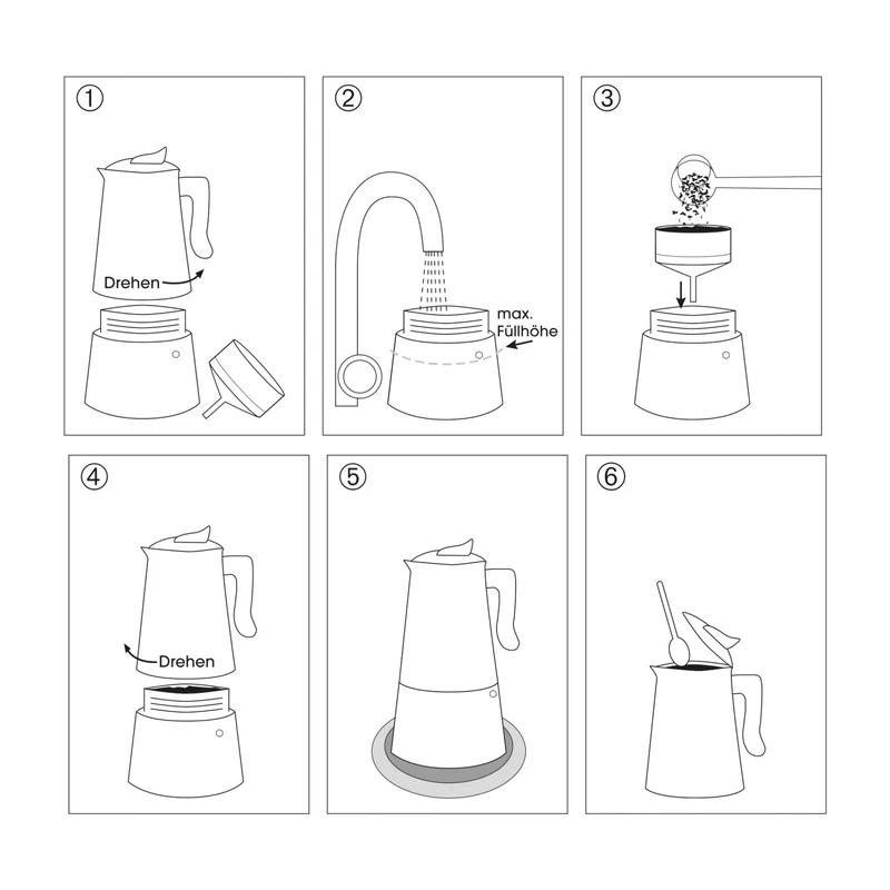 Cilio Espressokocher ADRIANA 2T