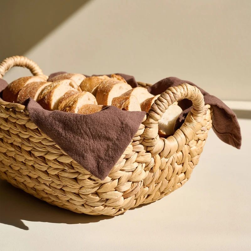 Weave Korb, länglich, niedrig