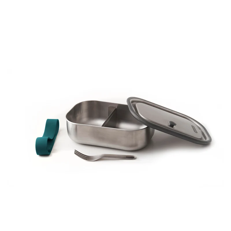 BLACK+BLUM Edelstahl Lunchbox, groß, Ozean, 1000 ml