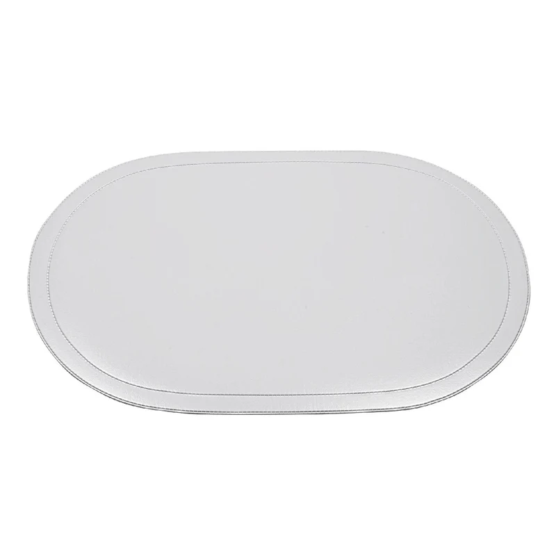 Tischset »Fun« oval, 45,5 x 29 cm, weiß