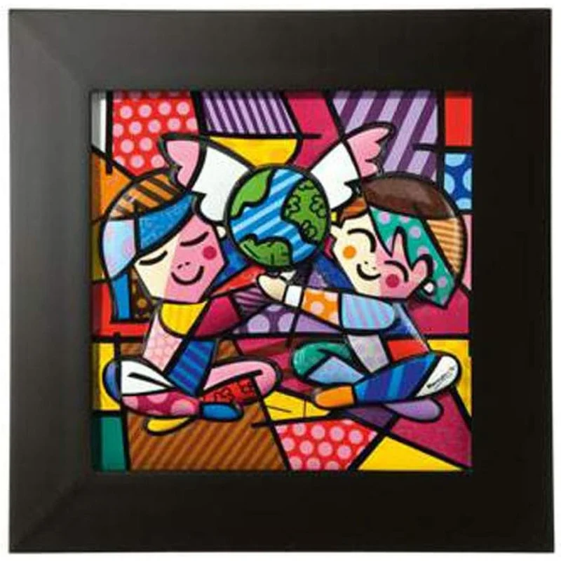 Goebel Pop Art Children of The World - Reliefbild Bunt