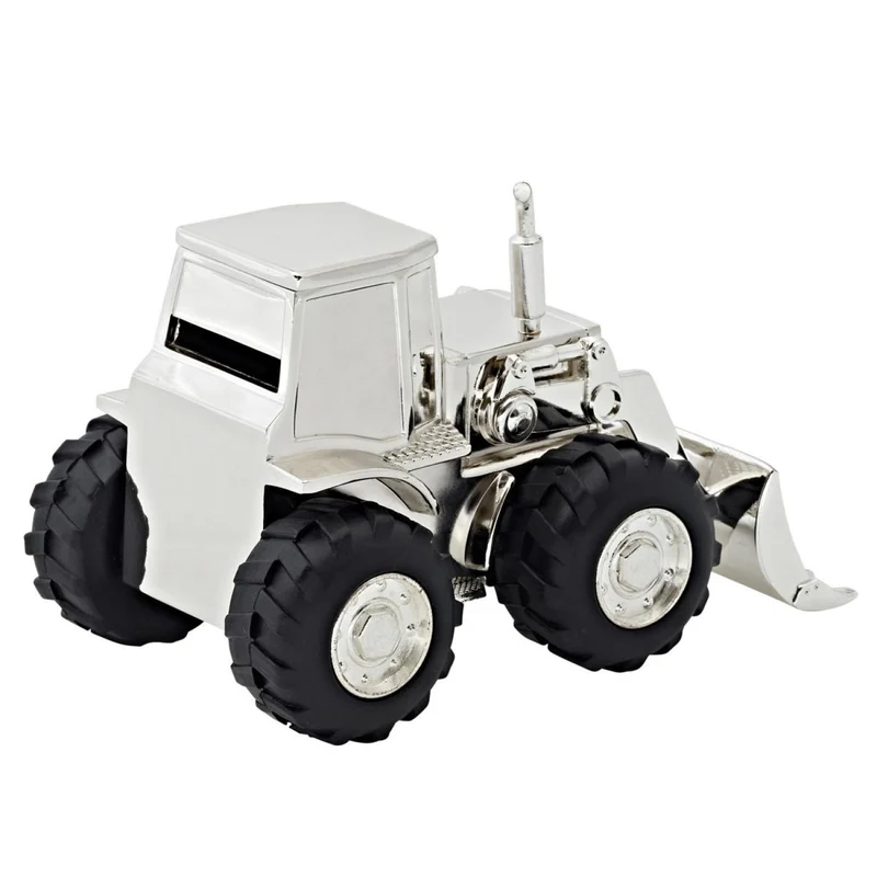 EDZARD Spardose Traktor H 9 cm