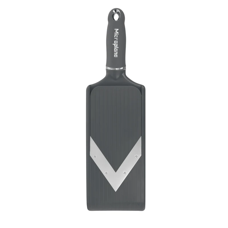 Microplane - Verstellbarer V-Hobel - Pure Cut Anthrazit Grau