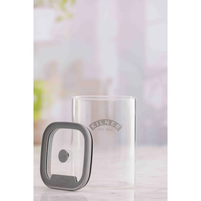 Kilner Glas Vorratsbehälter - Quadratisch, 1 Liter