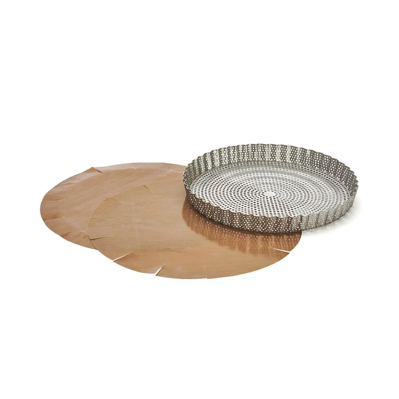 De Buyer GERIFF. TORTENFORM EDELSTAHL PERFOR. 24X2.5 CM