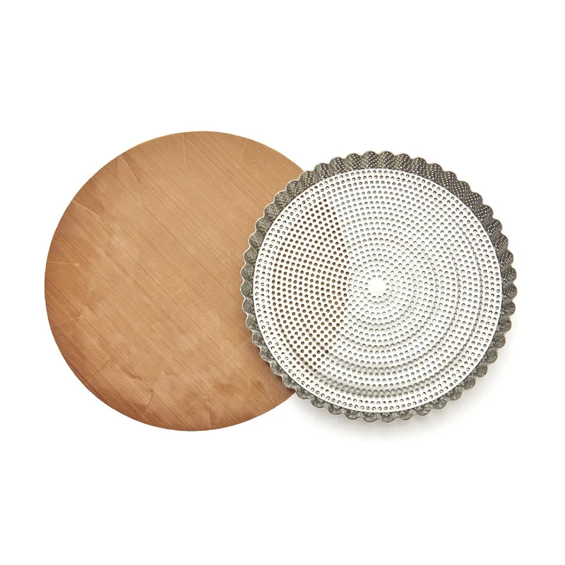 De Buyer GERIFF. TORTENFORM EDELSTAHL PERFOR. 24X2.5 CM
