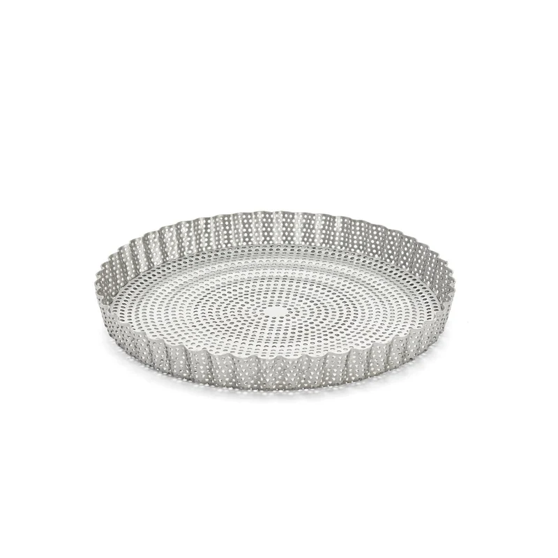 De Buyer GERIFF. TORTENFORM EDELSTAHL PERFOR. 24X2.5 CM