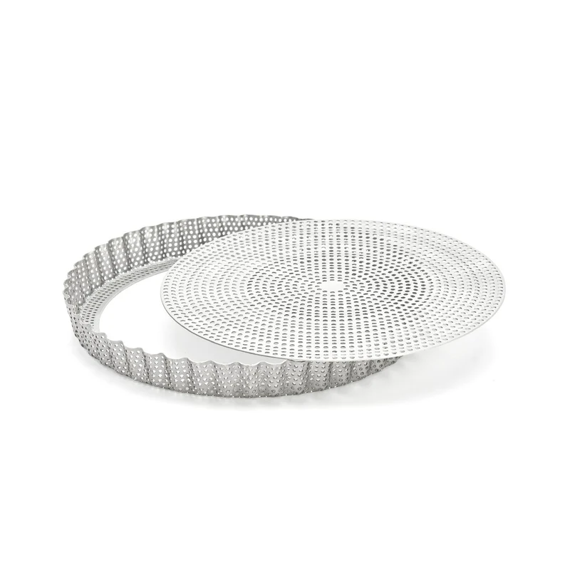 De Buyer GERIFF. TORTENFORM EDELSTAHL PERFOR. 24X2.5 CM