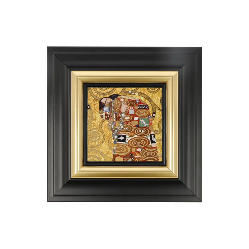 Goebel Gustav Klimt Die Erfüllung Wandbild